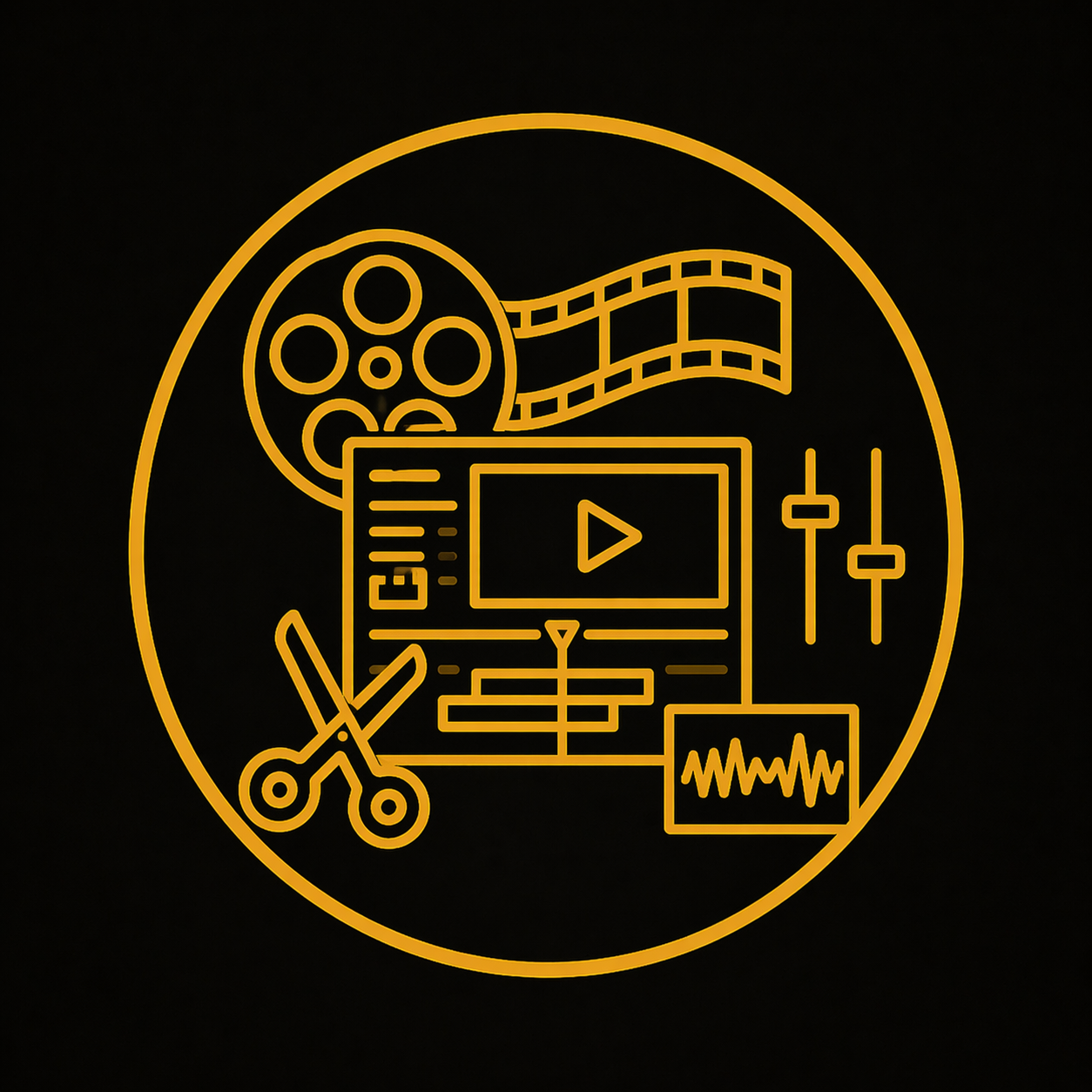 Video montage icon